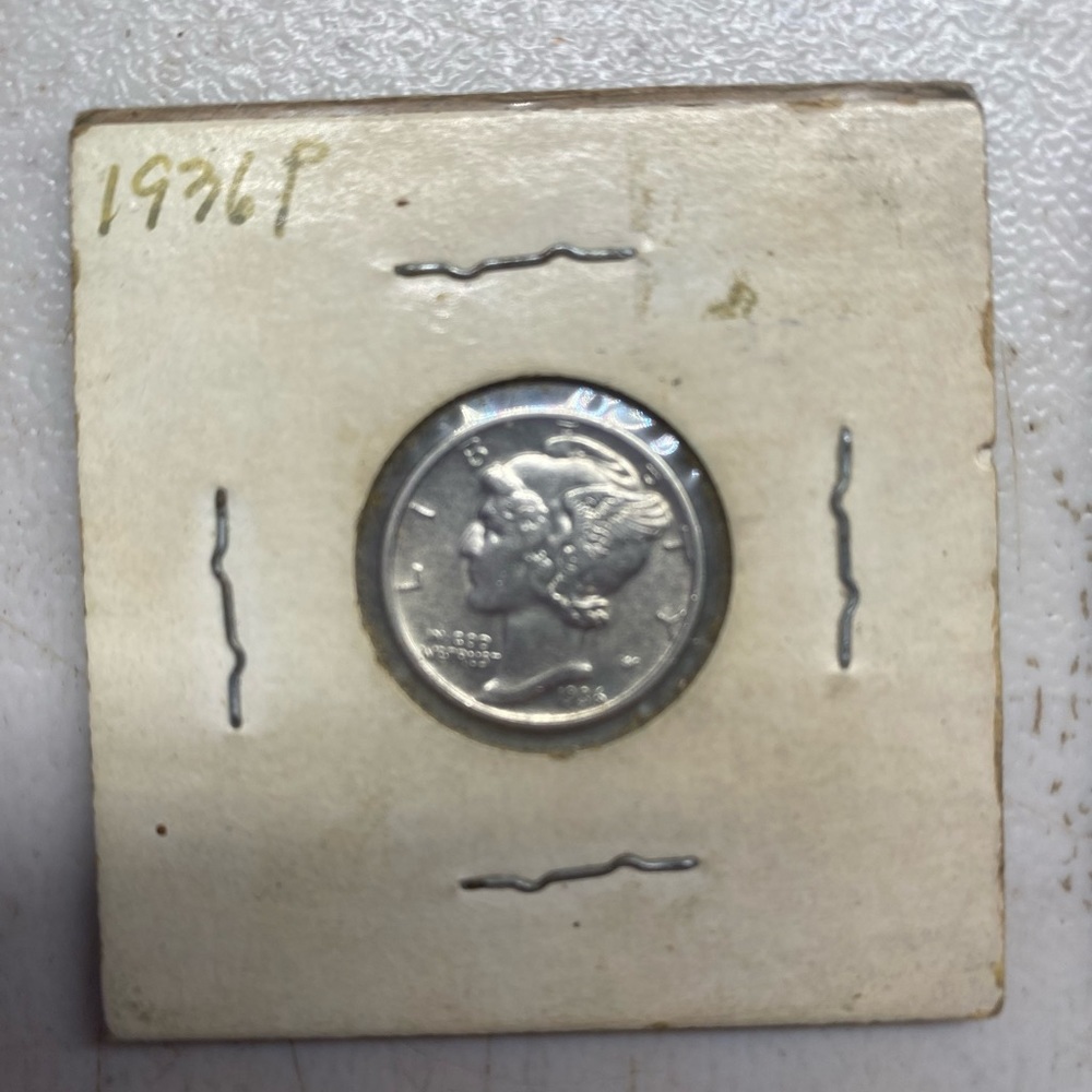 1936 Mercury Dime
